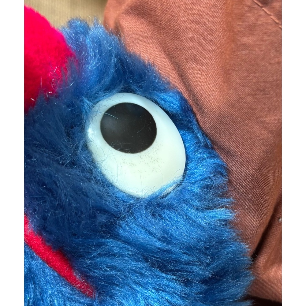 Vintage Knickerbocker Marshall Grover Plush Stuffed Animal Toy w Hang Tag - Picture 2 of 9